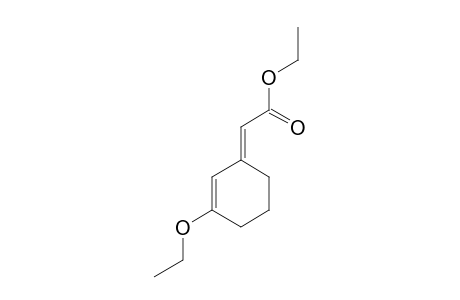 (2E)-2-(3-ethoxy-1-cyclohex-2-enylidene)acetic acid ethyl ester