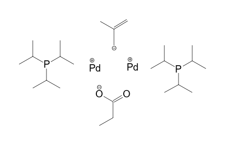 Mu-(2-Methylallyl)-Mu-propionato-bis(triisopropylhosphan)dipalladium(I)
