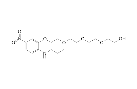 1-(Propylamino)-2-(12'-hydroxy-1',4',7',10'-tetraoxadodecy)-4-nitrobenzene