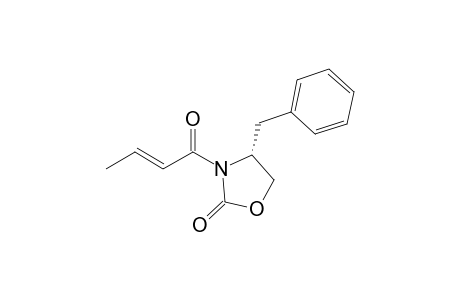 (4R)-3-((E)-2-Butenoyl)-4-(phenylmethyl)-2-oxazolidinone