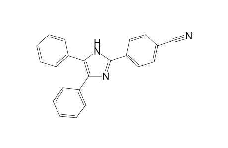 4-(4,5-diphenyl-1H-imidazol-2-yl)benzonitrile