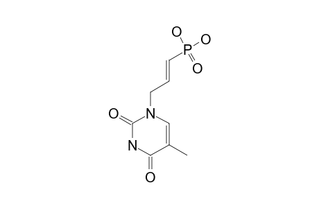N-(1)-[(E)-3--DIHYDROXYPHOSPHONYLPROP-2-ENYL]-THYMINE