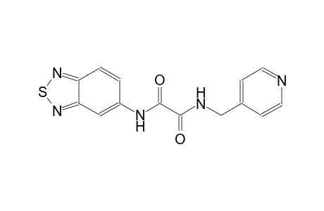 ethanediamide, N~1~-(2,1,3-benzothiadiazol-5-yl)-N~2~-(4-pyridinylmethyl)-