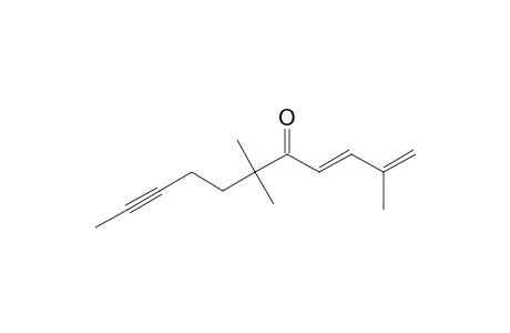 (3E)-2,6,6-Trimethyl-1,3-undecadien-9-yn-5-one
