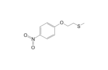 1-[2-(methylthio)ethoxy]-4-nitro-benzene
