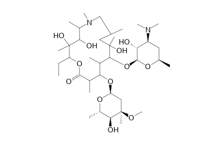 1-Oxa-6-azacyclopentadecan-15-one, 11-[[4-(dimethylamino)tetrahydro-3-hydroxy-6-methyl-2H-pyran-2-yl]oxy]-2-ethyl-3,4,10-trihydroxy-3,5,6,8,10,12,14-heptamethyl-13-[(tetrahydro-5-hydroxy-4-methoxy-4,6-dimethyl-2H-pyran-2-yl)oxy]-