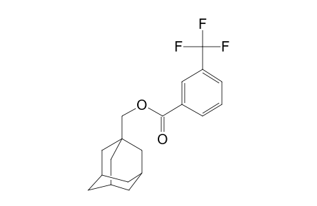 3-Trifluoromethylbenzoic acid, 1-adamantylmethyl ester