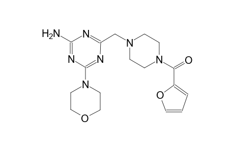 1,3,5-triazin-2-amine, 4-[[4-(2-furanylcarbonyl)-1-piperazinyl]methyl]-6-(4-morpholinyl)-