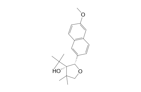 cis-3-tert-Butyl-r-3-hydroxy-c-2-(7-methoxynaphthalen-3-yl)-4,4-dimethyltetrahydrofuran