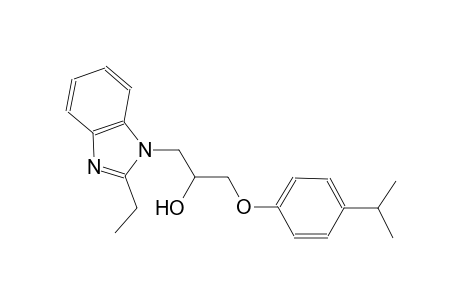 1H-benzimidazole-1-ethanol, 2-ethyl-alpha-[[4-(1-methylethyl)phenoxy]methyl]-