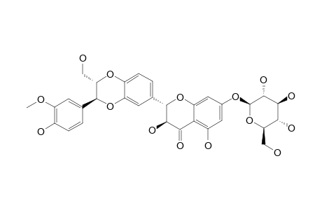 SILYBIN-A-7-O-BETA-D-GLUCOPYRANOSIDE