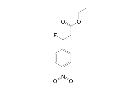 ETHYL-3-FLUORO-3-(4-NITROPHENYL)-PROPANOATE