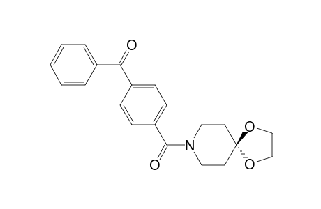 1-(4-BENZOYLBENZOYL)-PIPERIDIN-4-ON-ETHYLEN-ACETAL