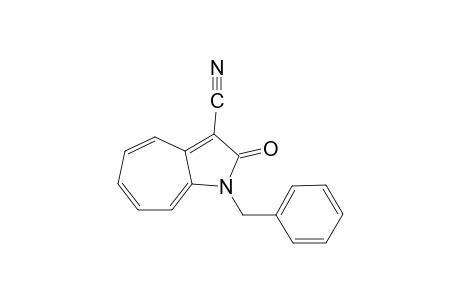 1-benzyl-1,2-dihydro-2-oxocyclohepta[b]pyrrole-3-carbonitrile