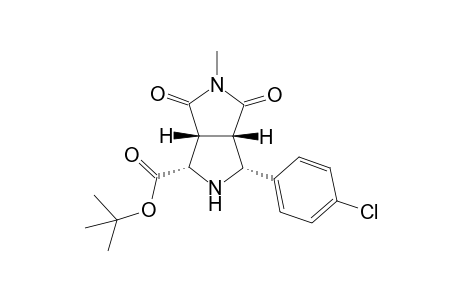 tert-Butyl (1S,3R,3aS,6aR)-3-(4-chlorophenyl)-5-methyl-4,6-dioxooctahydropyrrolo[3,4-c]pyrrole-1-carboxylate