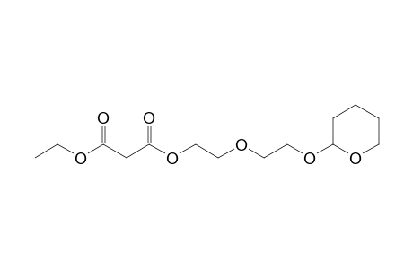 (+-)-2-[2-(3,4,5,6-Tetrahydro-2H-pyran-2-yloxy)ethoxy]ethyl ethyl malonate