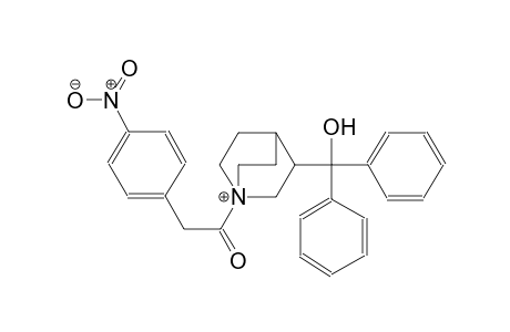 1-azoniabicyclo[2.2.2]octane, 3-(hydroxydiphenylmethyl)-1-[(4-nitrophenyl)acetyl]-