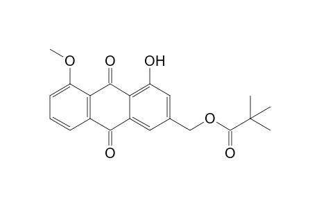 (4-hydroxy-5-methoxy-9,10-dioxo-2-anthryl)methyl 2,2-dimethylpropanoate