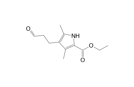 4-(3-Oxopropyl)-3,5-dimethyl-1H-pyrrole-2-carboxylic acid ethyl ester
