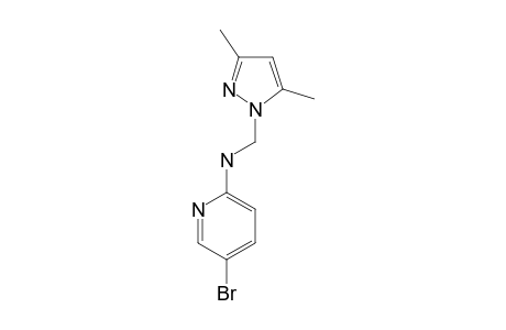5-BROMO-N-[(3,5-DIMETHYL-1H-PYRAZOL-1-YL)-METHYL]-PYRIDIN-2-AMINE