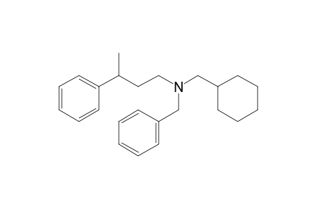 Benzyl(cyclohexylmethyl)(3-phenylbutyl)amine