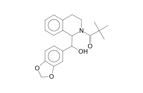 1,2,3,4-Tetrahydroisoquinoline-1-methanol, .alpha.-(1,3-benzodioxol-5-yl)-2-(2,2-dimethylpropanoyl)-