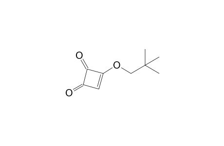 3-Neopentoxy-3-cyclobuten-1,2-dione