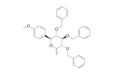 (2,3,4-TRI-O-BENZYL-6-DEOXY-BETA-D-XYLO-HEX-5-ENOPYRANOSYL)-ANISOLE