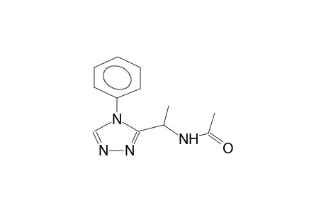 Acetamide, N-[1-(4-phenyl-4H-[1,2,4]triazol-3-yl)ethyl]-