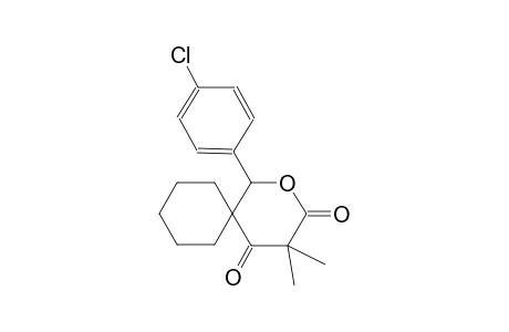 2-oxaspiro[5.5]undecane-3,5-dione, 1-(4-chlorophenyl)-4,4-dimethyl-