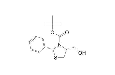 (2R,4R)-4-(hydroxymethyl)-2-phenyl-3-thiazolidinecarboxylic acid tert-butyl ester