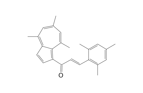 2-Propen-1-one, 1-(4,6,8-trimethyl-1-azulenyl)-3-(2,4,6-trimethylphenyl)-, (E)-