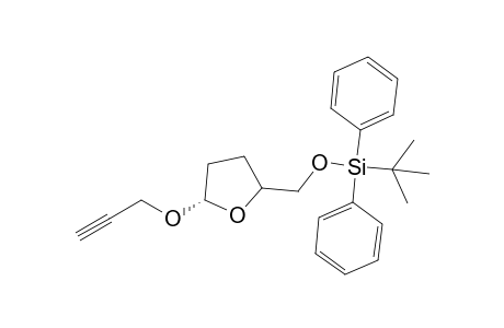 (2R/S,5S)-5-(tert-Butyldiphenylsilyloxymethyl)-2-(prop-2-yne-1-oxy)tetrahydrofuran
