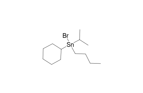 Stannane, bromobutylcyclohexyl(1-methylethyl)-