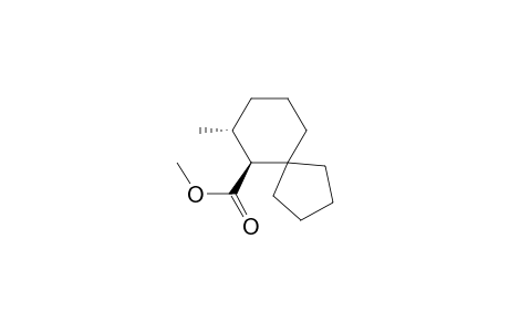 rel-(6S,7R)-7-methylspiro[4.5]decane-6-carboxylic acid methyl ester