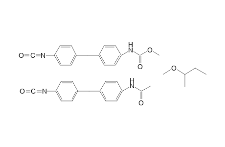 Probably poly(oxypropylene) reacted with 2 mol methylene-bis(4-phenylisocyanate)