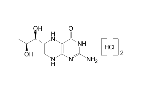 (6R)-2-amino-6-(L-erythro-1,2-dihydroxypropyl)-5,6,7,8-tetrahydro-4(3H)-pteridinone, dihydrochloride