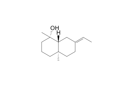 (1.alpha.,4a.alpha.,8a.beta.)-(+-)-Decahydro-7-ethylidene-1,4a-dimethyl-1-naphthalenol isomer