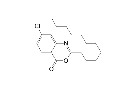 7-Chloro-2-undecyl-4H-3,1-benzoxazin-4-one