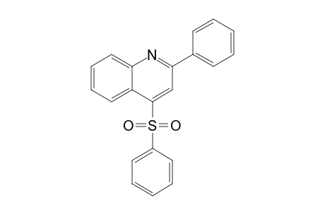 2-Phenyl-4-(phenyl)sulfonylquinoline