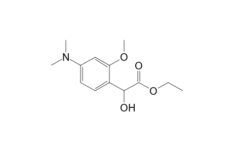 2-(2-Methoxy-4-dimethylaminophenyl)-2-hydroxyacetic acid ethyl ester