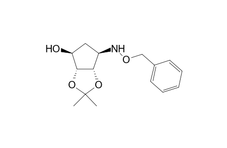 (1S,2R,3S,4R)-4-O-Benzylhydroxyamino-2,3-isopropylidene-1,2,3-cyclopentanetriol