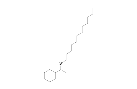 1-(Cyclohexylethyl)(dodecyl)sulfane