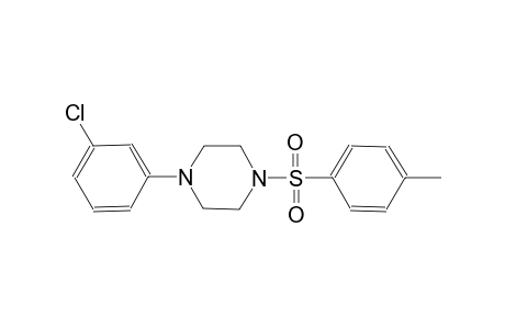 1-(3-chlorophenyl)-4-[(4-methylphenyl)sulfonyl]piperazine