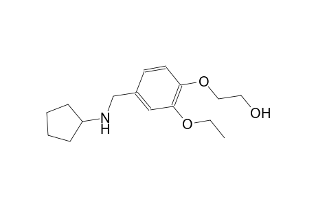 2-{4-[(cyclopentylamino)methyl]-2-ethoxyphenoxy}ethanol