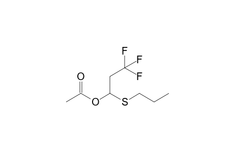 (3,3,3-trifluoro-1-propylsulfanyl-propyl) acetate
