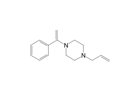 1-(1-Phenylethenyl)-4-(prop-2-en-1-yl)piperazine