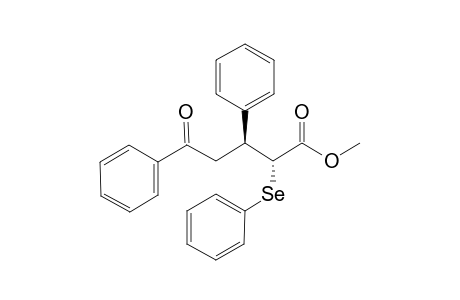 (2R,3S)-5-keto-3,5-diphenyl-2-(phenylseleno)valeric acid methyl ester