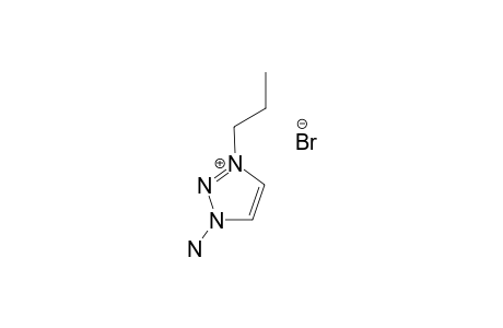 1-AMINO-3-N-PROPYL-1,2,3-TRIAZOLIUM-BROMIDE