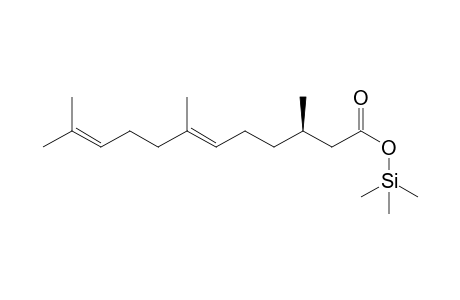 trimethylsilyl (3R,6E)-3,7,11-trimethyldodeca-6,10-dienoate